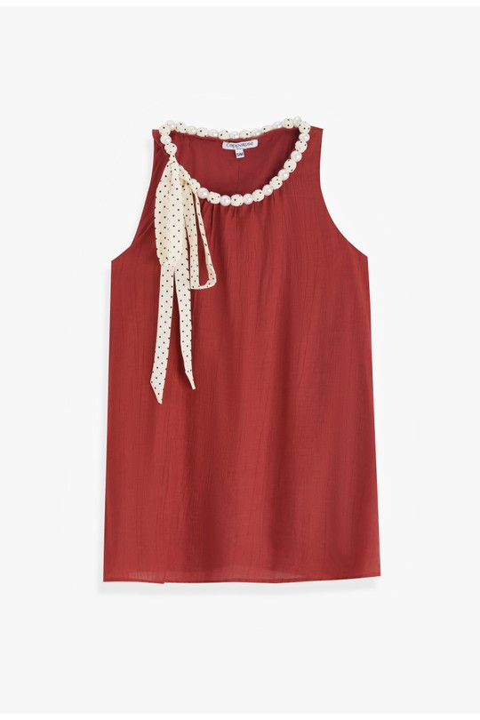 Top Donna Beige COPPEROSE HQ3587 Efashion Paris