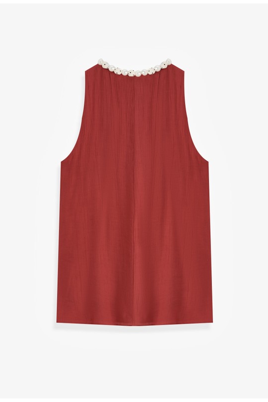 Top Donna Beige COPPEROSE HQ3587 Efashion Paris