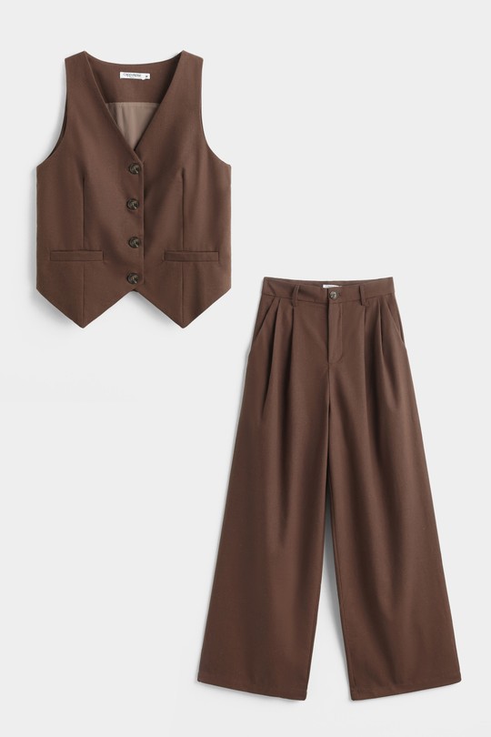 Ensembles Femme Brun COPPEROSE PS9138AB Efashion Paris