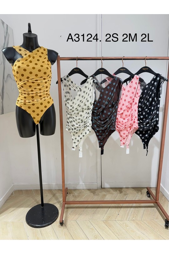 Bodies Femme Noir COPPEROSE A3124 Efashion Paris