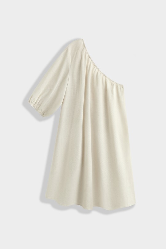 Robes courtes Femme Blanc COPPEROSE PS9157 Efashion Paris