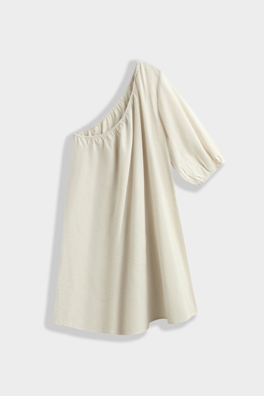 Robes courtes Femme Blanc COPPEROSE PS9157 Efashion Paris