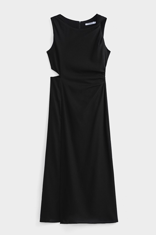 Robes mi-longues Femme Saumon COPPEROSE PS9277S Efashion Paris