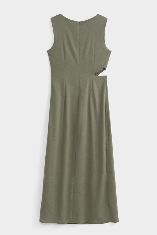 Robes mi-longues Femme Saumon COPPEROSE PS9277S Efashion Paris