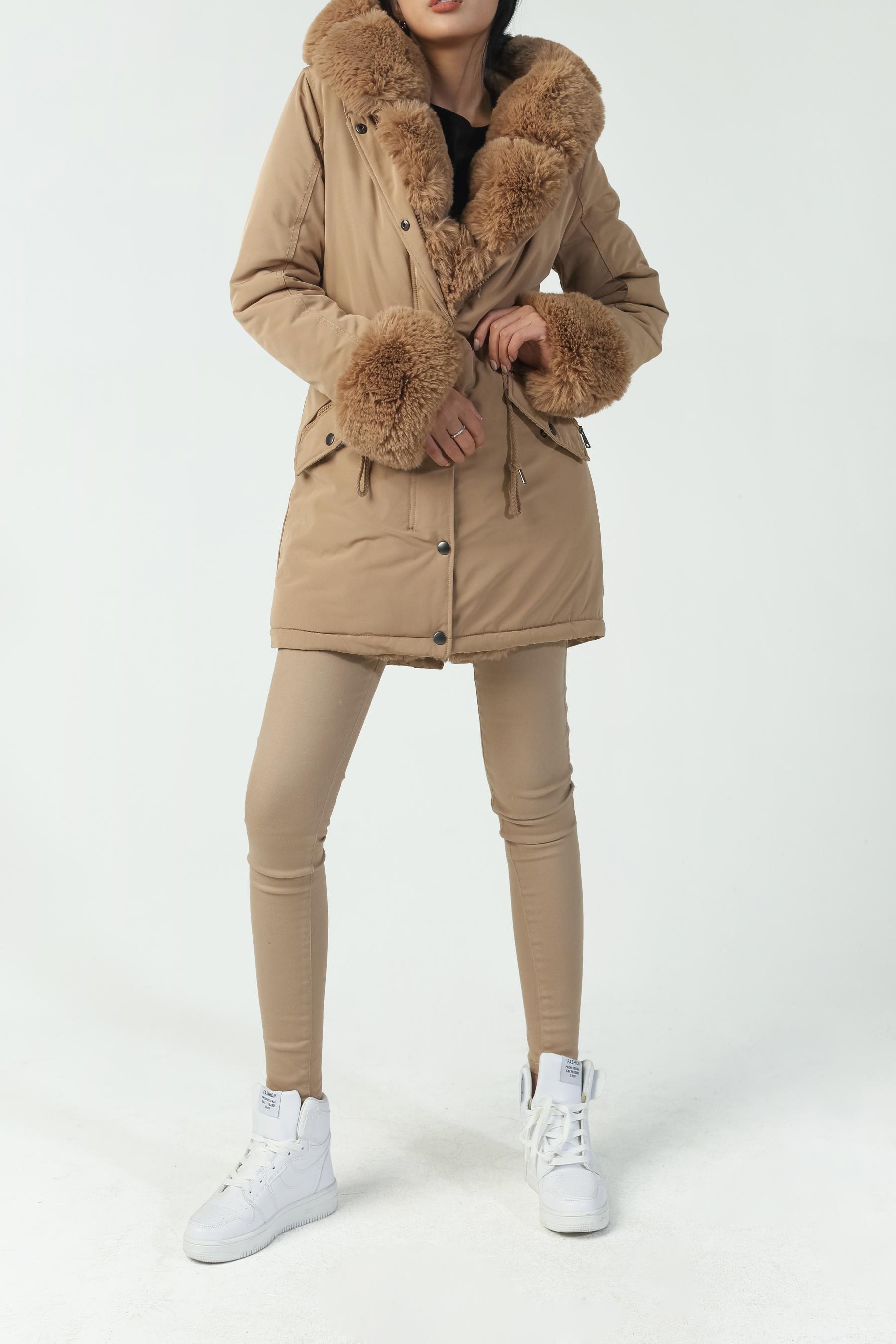 Doudounes Femme Camel COPPEROSE FC7007 S&M #c Efashion Paris