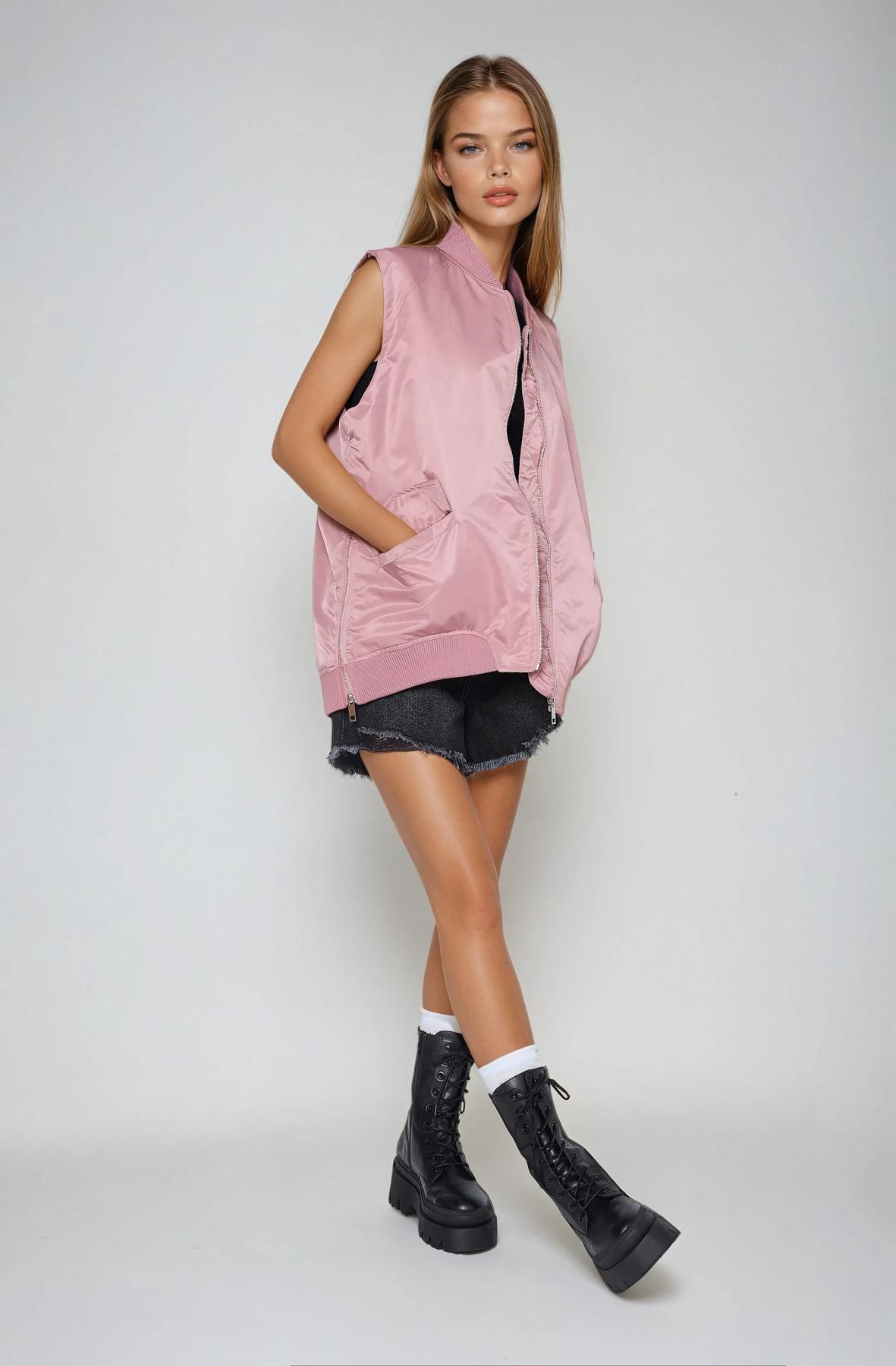 Jackets Women Pink COPPEROSE SQ021 #c Efashion Paris