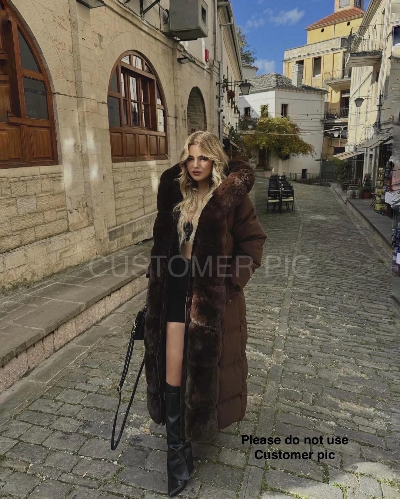 Doudounes Femme Marron COPPEROSE FC7618 #c Efashion Paris