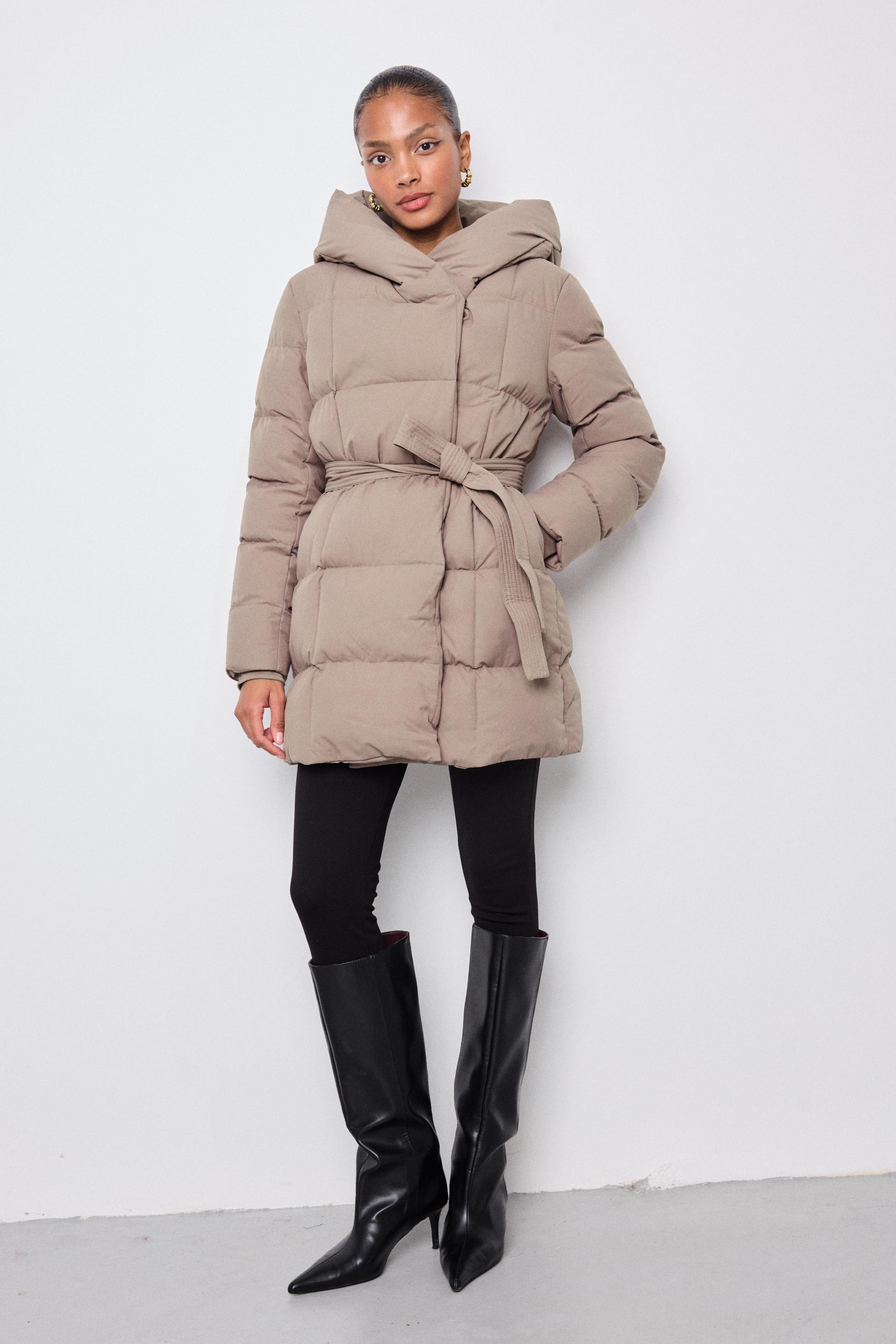 Doudounes Femme Taupe COPPEROSE FC7621 #c Efashion Paris