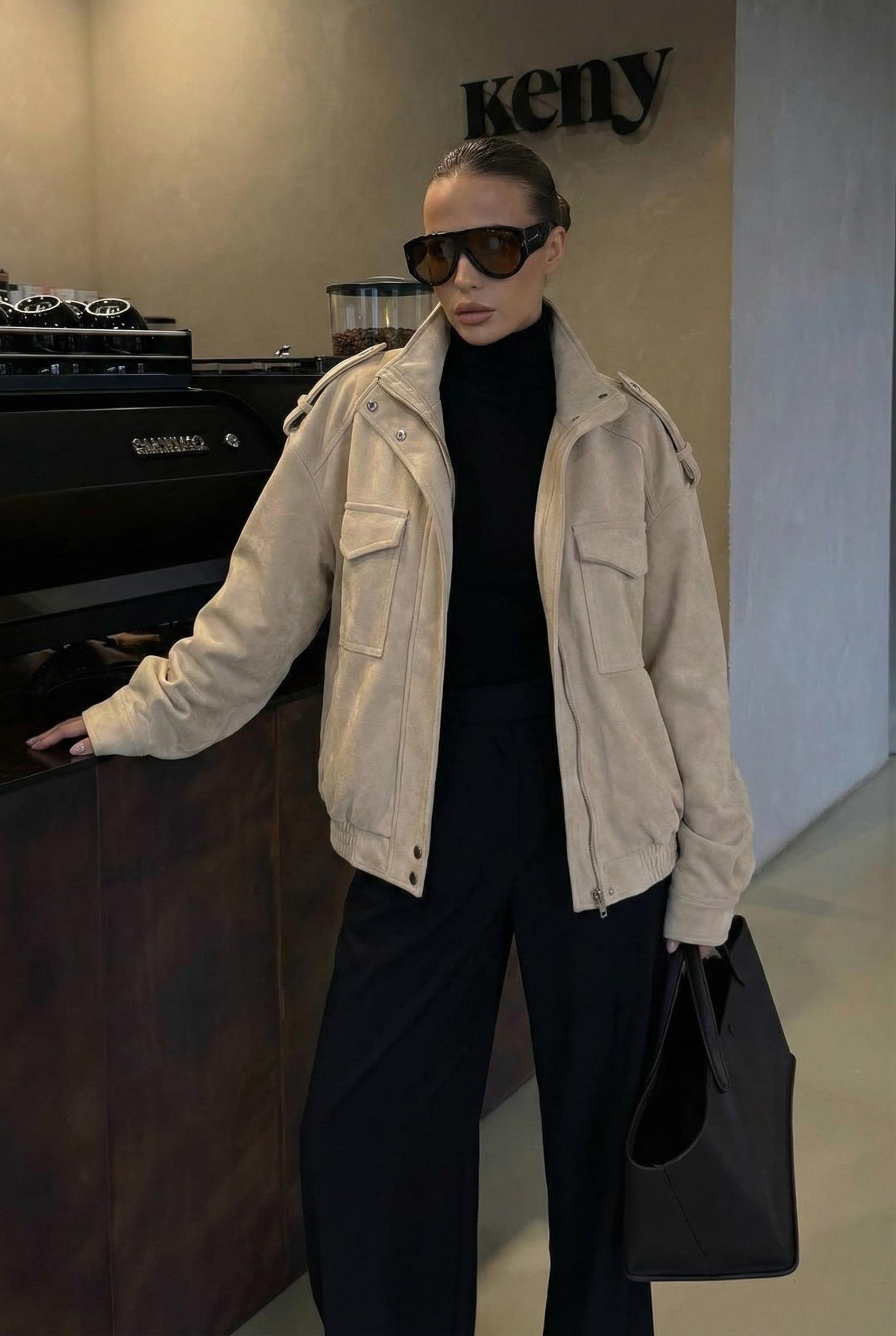 Vestes  Femme Kaki COPPEROSE CV2211 #c Efashion Paris