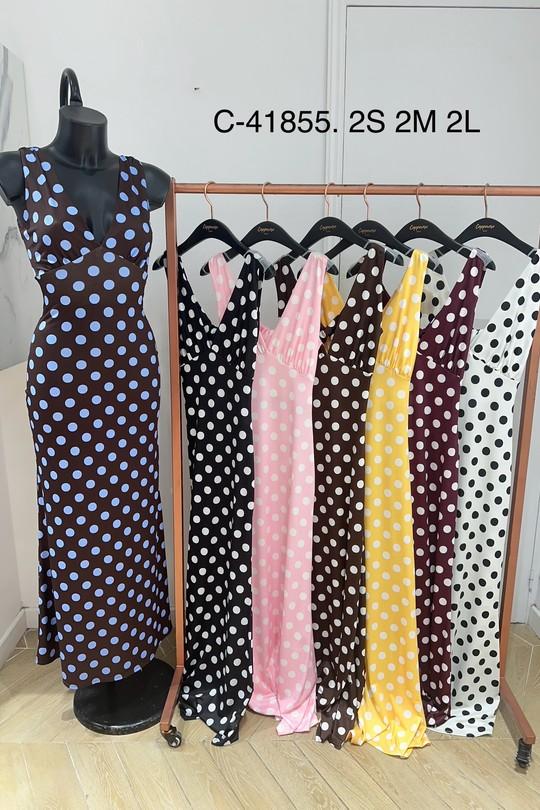 Robes longues Femme Prune COPPEROSE C-41855 #c Efashion Paris