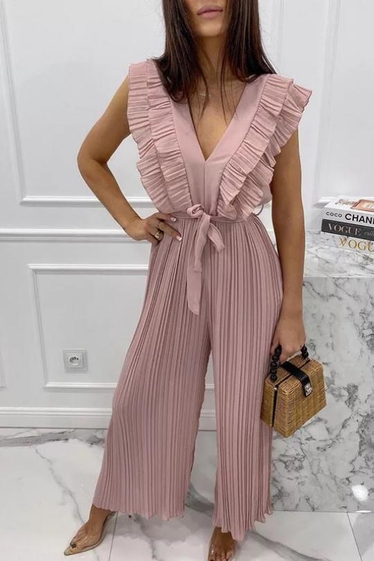 Combinaisons Femme Rose KAIA 27715 Efashion Paris