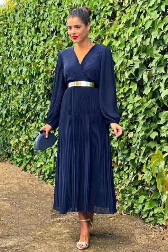 Robes longues Femme Marine KAIA 29870 Efashion Paris