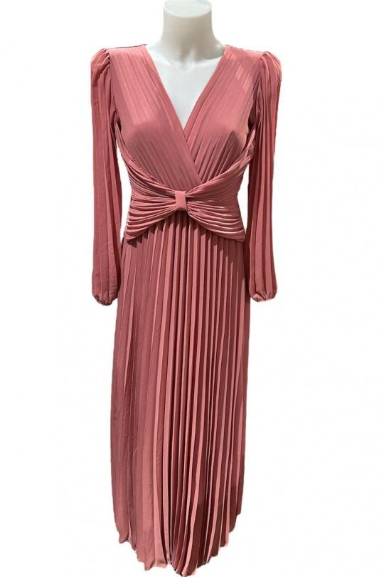 Robes longues Femme Rouge foncé KAIA 33567 Efashion Paris