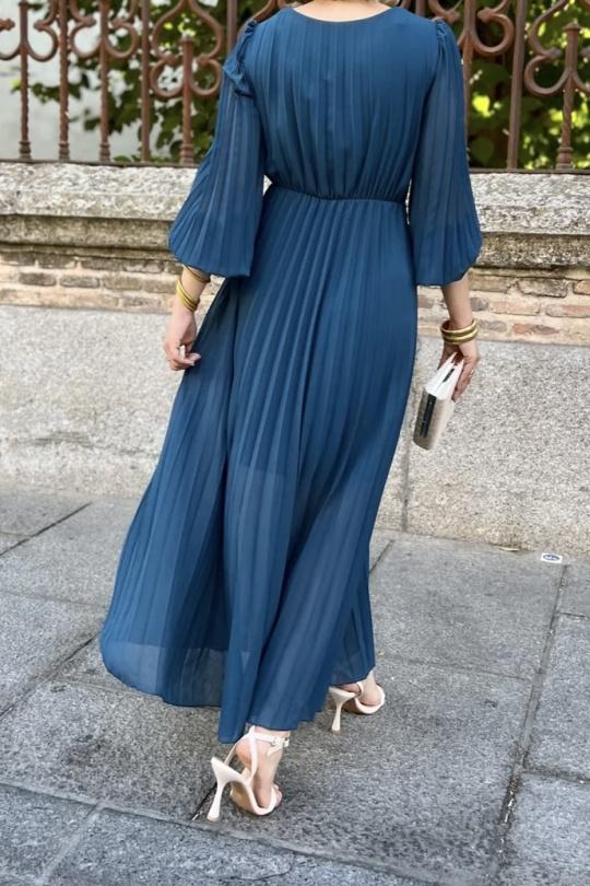 Robes longues Femme Rouge foncé KAIA 33567 Efashion Paris