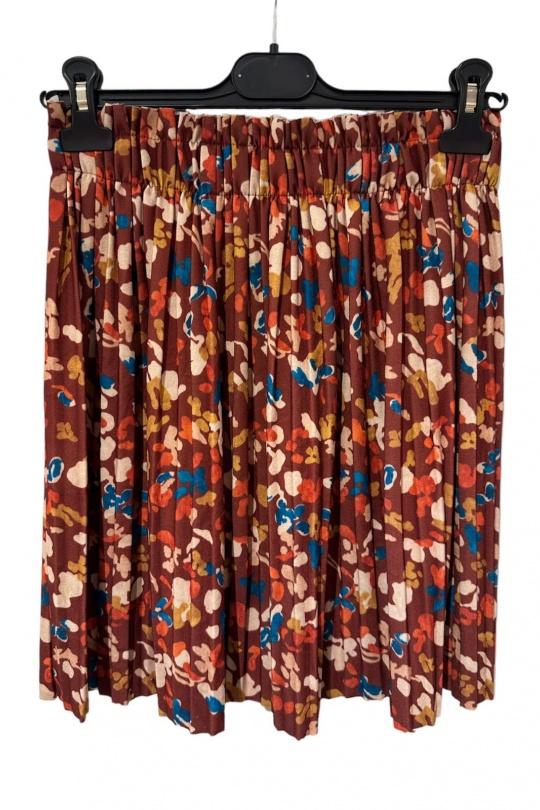 Faldas Mujer Terra-cota KAIA J19145-BSH Efashion Paris