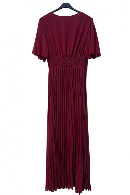 Robes longues Femme Bordeaux KAIA Y10132-BORDEAUX Efashion Paris