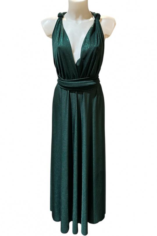 Vestidos largos Mujer Deep green KAIA 35568-G Efashion Paris