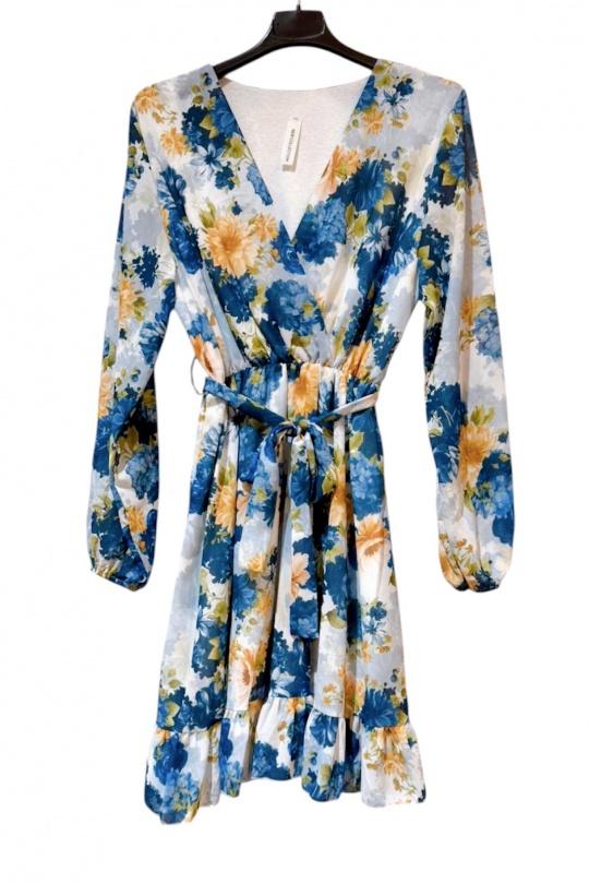 Robes courtes Femme Bleu KAIA 23860 Efashion Paris
