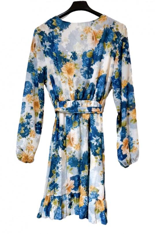 Robes courtes Femme Bleu KAIA 23860 Efashion Paris