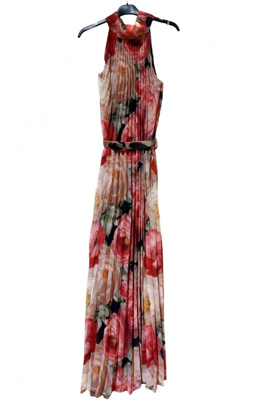 Robes longues Femme Rose KAIA 6702 Efashion Paris