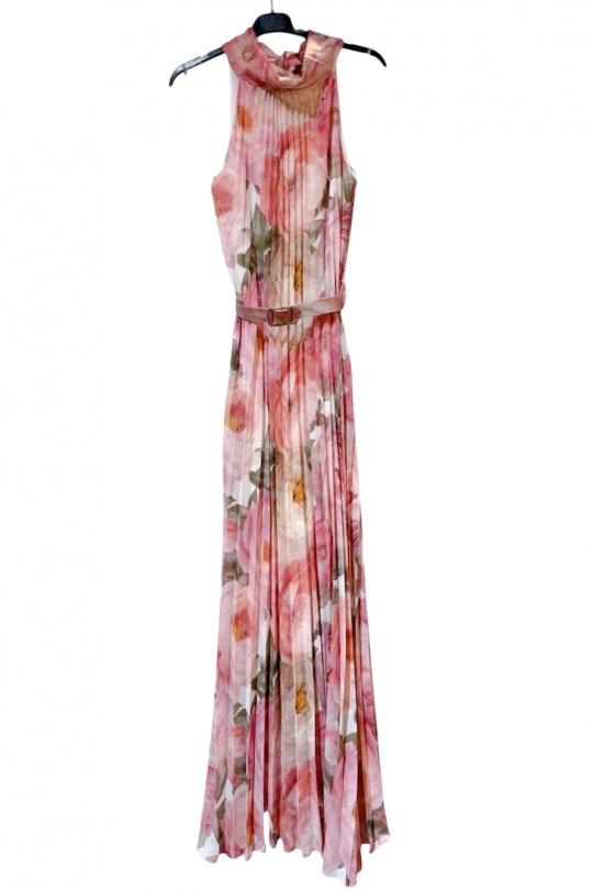 Robes longues Femme Rose KAIA 6702 Efashion Paris