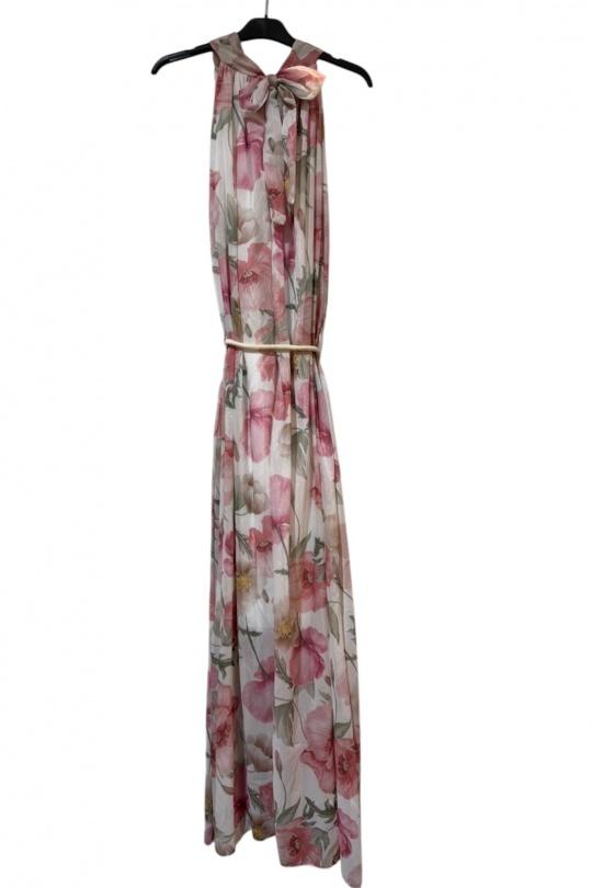 Robes longues Femme Noir KAIA 7659 Efashion Paris