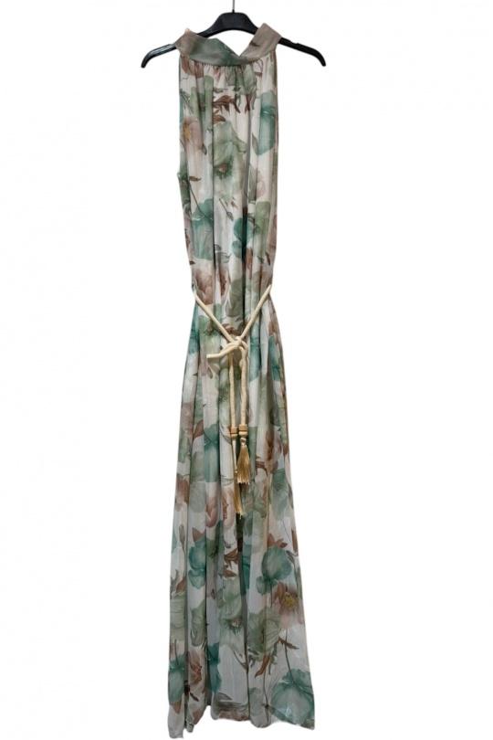 Robes longues Femme Noir KAIA 7659 Efashion Paris