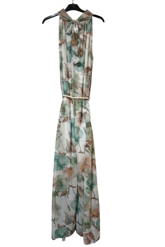 Robes longues Femme Noir KAIA 7659 Efashion Paris