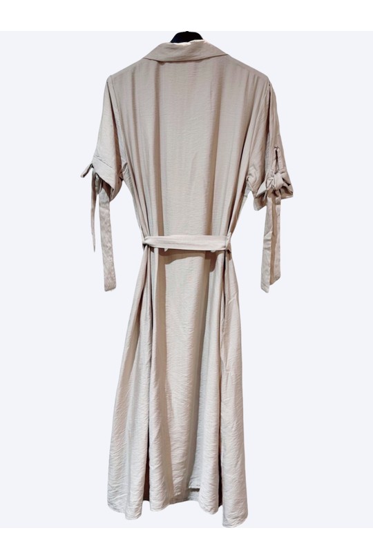 Robes longues Femme Beige KAIA 24622 Efashion Paris