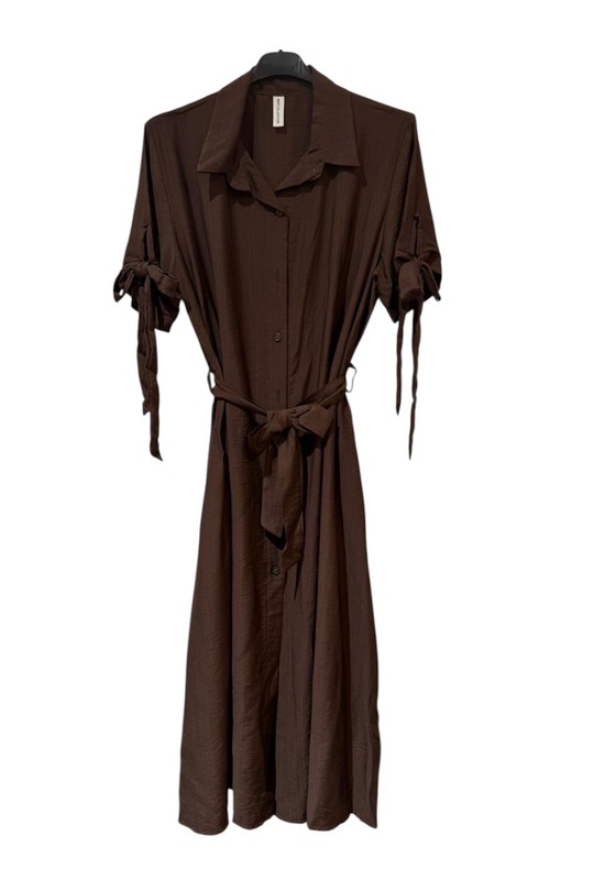 Robes longues Femme Beige KAIA 24622 Efashion Paris