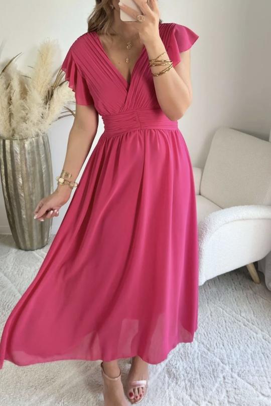 Robes longues Femme Bleu ciel KAIA 37910 Efashion Paris