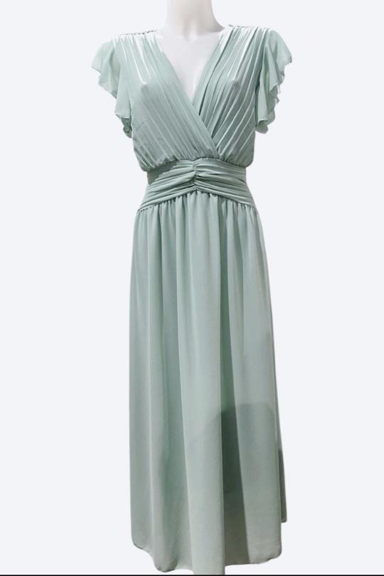 Robes longues Femme Bleu ciel KAIA 37910 Efashion Paris