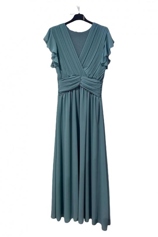 Robes longues Femme Bleu ciel KAIA 37910 Efashion Paris