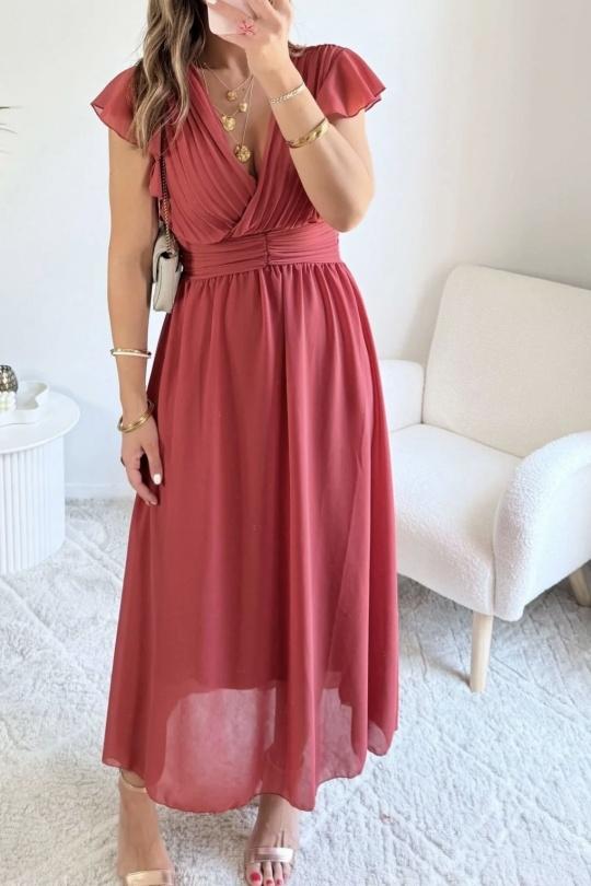 Robes longues Femme Bleu ciel KAIA 37910 Efashion Paris