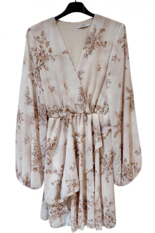 Robes courtes Femme Beige KAIA 10783-CT Efashion Paris