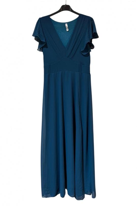 Robes longues Femme Bleu ciel KAIA 39298 Efashion Paris