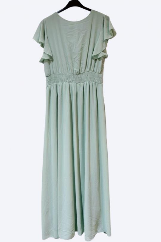 Robes longues Femme Bleu ciel KAIA 39298 Efashion Paris