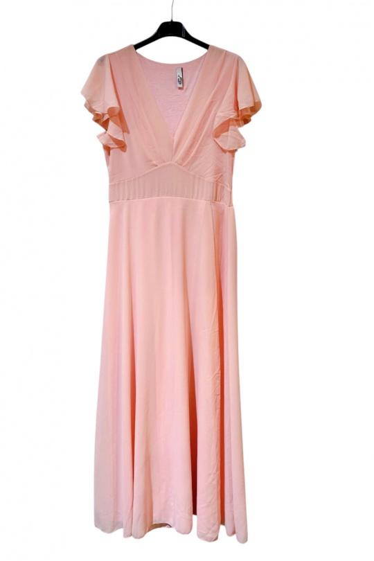 Robes longues Femme Bleu ciel KAIA 39298 Efashion Paris