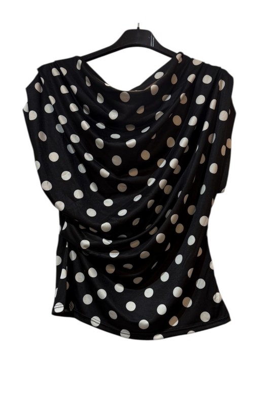 Tops Femme Noir KAIA 10777 Efashion Paris