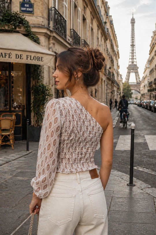 Tops Femme Imprimé KAIA 9481-E Efashion Paris