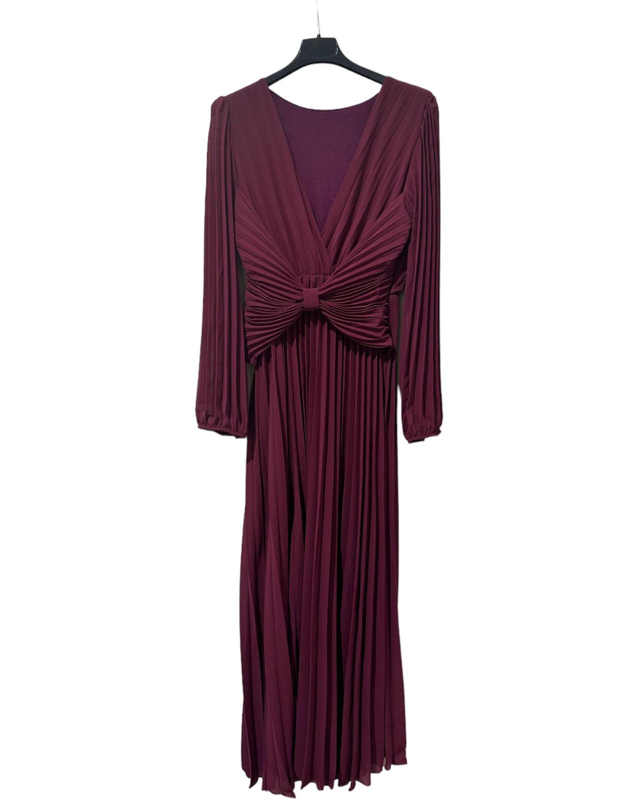 Robes longues Femme Rouge foncé KAIA 33567 #c Efashion Paris