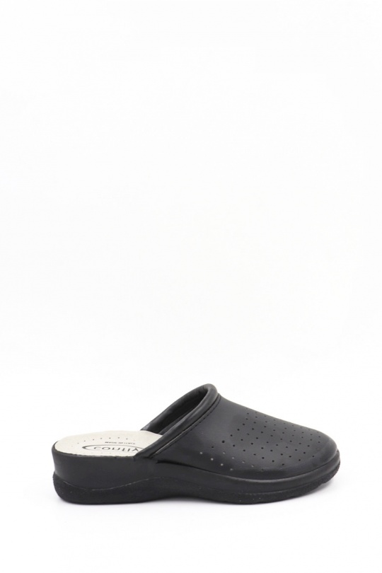 Black women's slippers with flowers Seiov - Footwear black | WOMAN \ SHOES  \ Flip flops \ Flip flops SUMMERSALE |