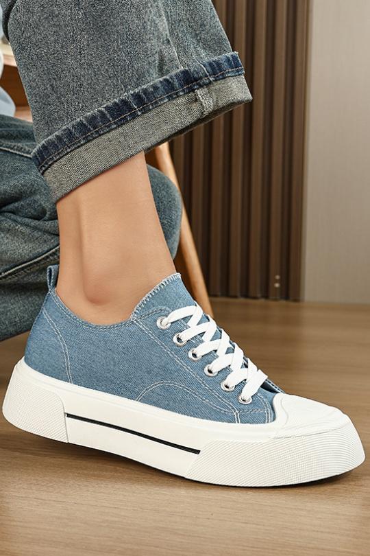 Baskets Chaussures Bleu jean JANNI JANNI W2207 Efashion Paris