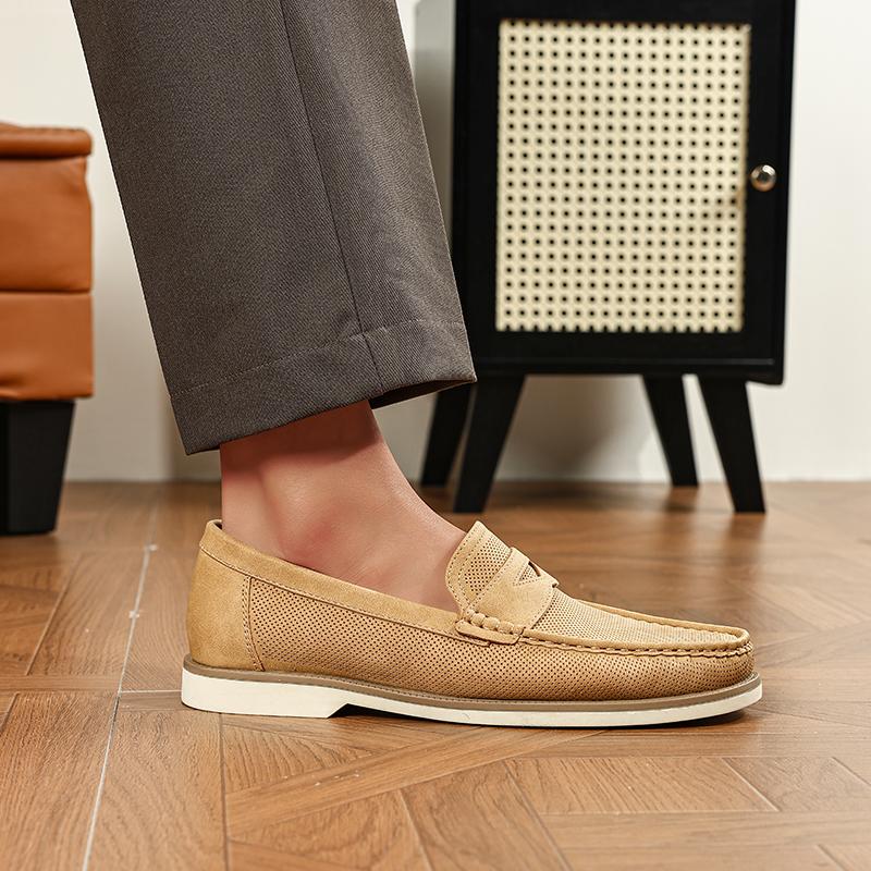 Moccasin Shoes Camel JANNI JANNI Z1001 #c Efashion Paris