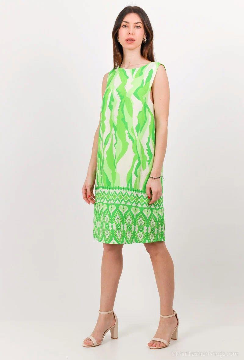 Abiti al polpaccio Donna Green Vegas 600645 #c Efashion Paris
