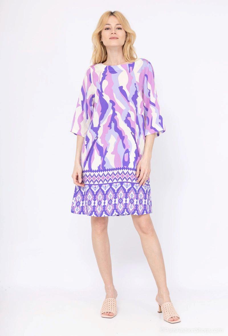 Midi dresses Women Purple Vegas 313651 #c Efashion Paris