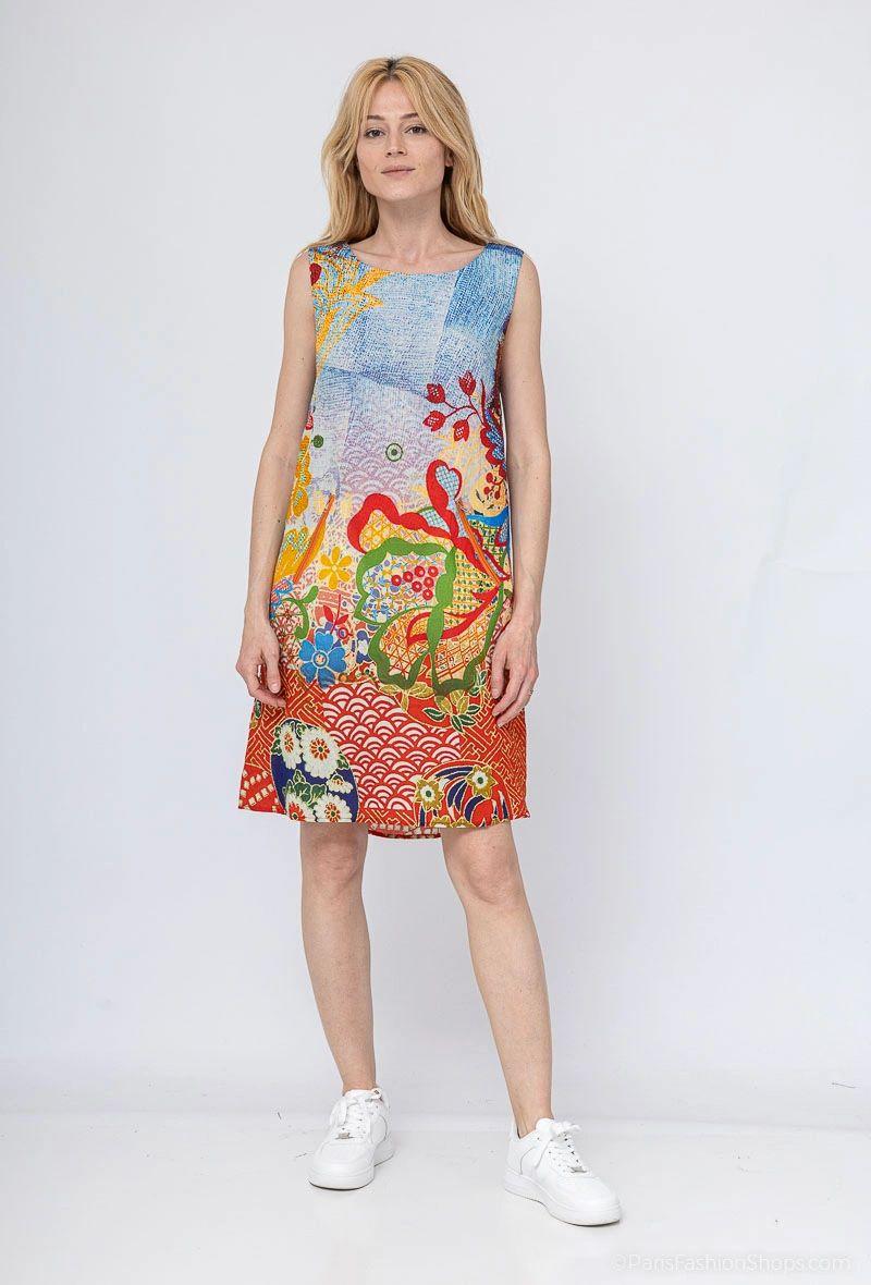 Midi dresses Women Orange Vegas 600877 #c Efashion Paris