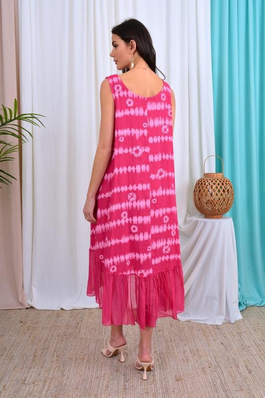 Robes longues Femme FUCHSIA ANGELOOK BLL-R19362L Efashion Paris