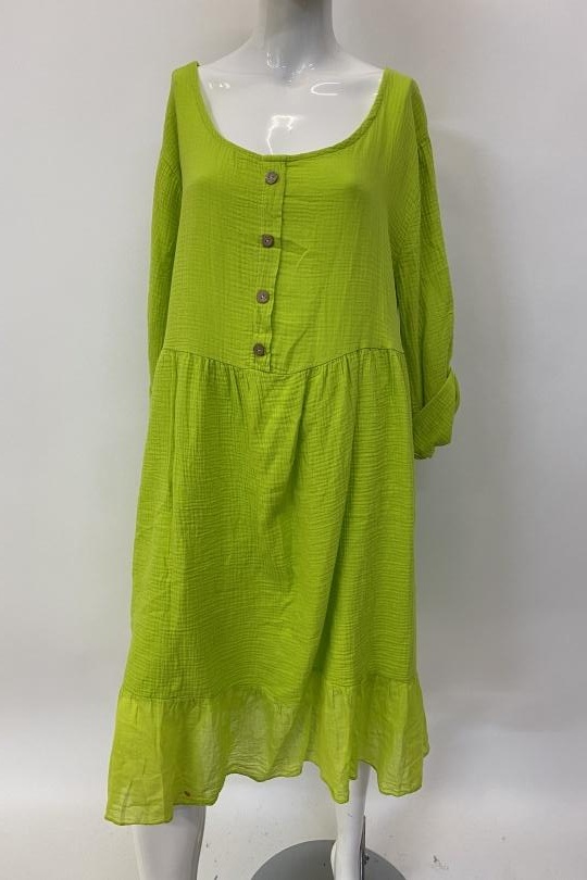 Vestidos largos Mujer Green water ANGELOOK LMM-R60107 Efashion Paris