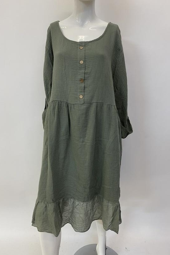 Vestidos largos Mujer Green water ANGELOOK LMM-R60107 Efashion Paris